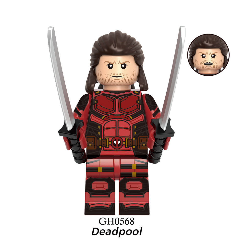 Venda Quente Deadpool & Loborine Venompool Pandapool Galactuspool Bloco De Construção Figura Crianças Brinquedos — imagem 2 de 2