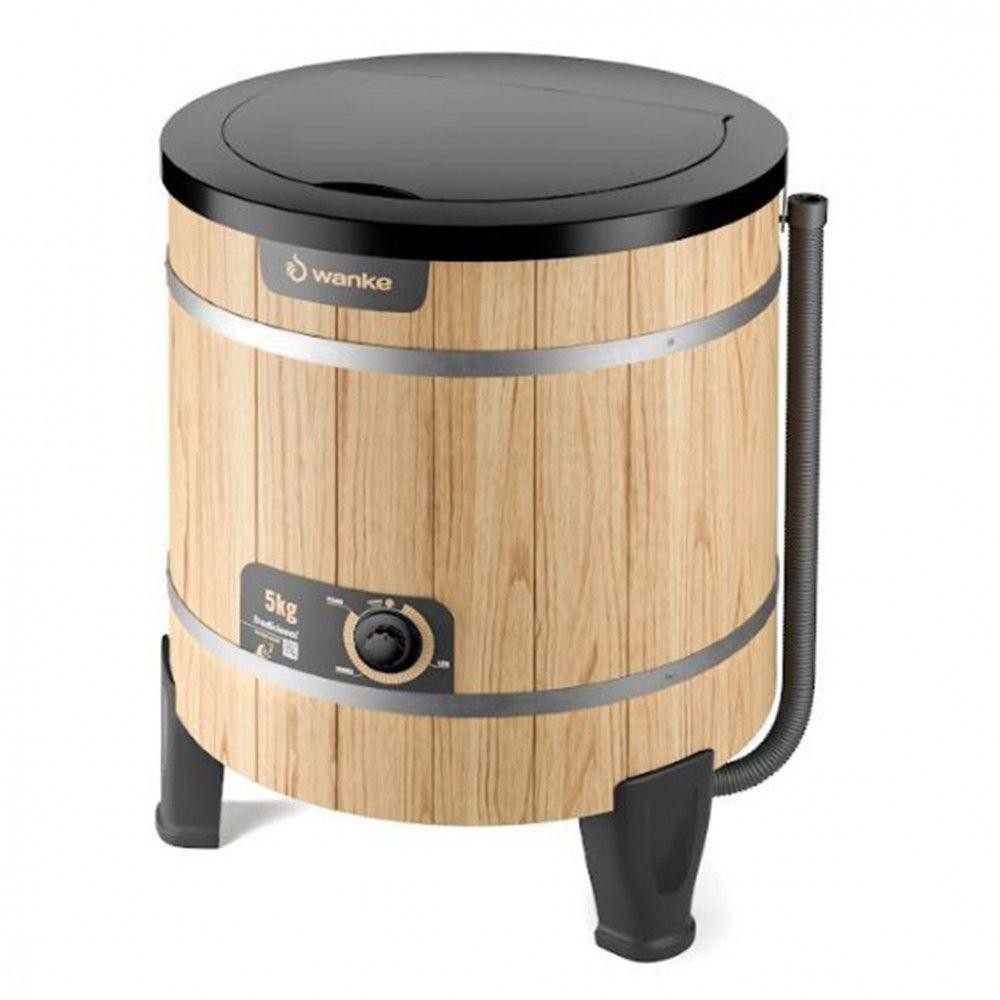 Lavadora De Roupas Wanke Tradicional 5kg Madeira 127v em Oferta na Shopee
