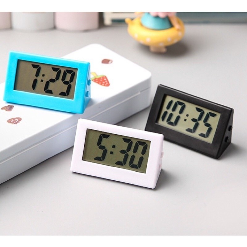 Mini Relógio De Mesa Eletrônico Silencioso Portátil em Oferta na Shopee