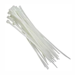 Abraçadeira Nylon Branca 100 X 2,5 X 1,07mm – Kit 100 Peças - DNI 5060-BR