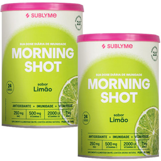 Kit 2x Morning Shot Sublyme 144g Limão