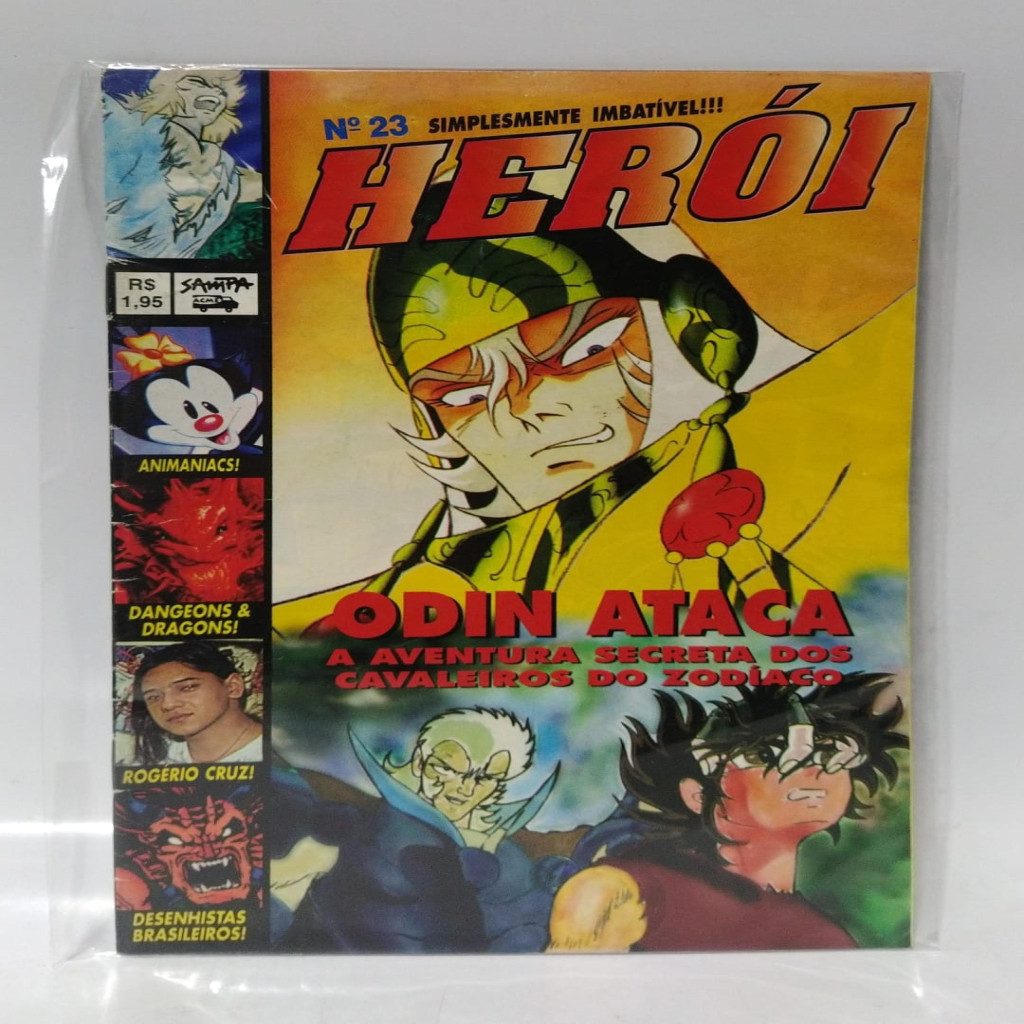 Revista Heroi Gold Numero 23 autor Sampa