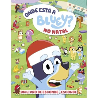 Onde Está a Bluey no Natal? - Um Livro de Esconde-Esconde em Oferta na Shopee