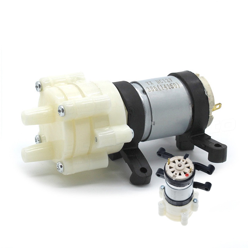 Mini Bomba De Água Ar Vácuo 6v a 12v - Rs-385 Pulverização em Oferta na Shopee