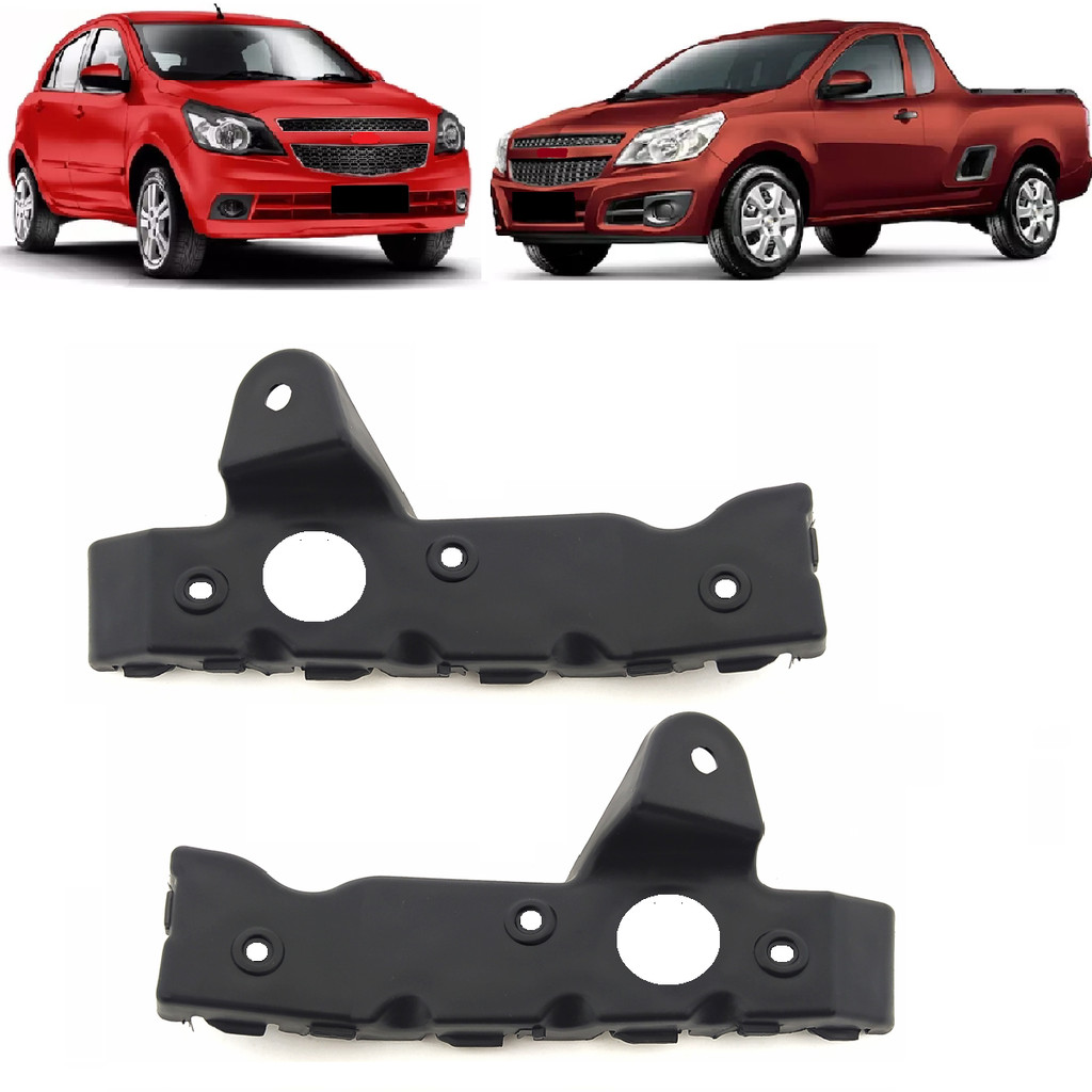 Par Suporte Guia Parachoque Montana 2011 2012 2014 2015 2016 Agile 2011 2012 2013 2014