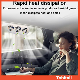 [TS] Ventilador De Janela De Carro Movido A Energia Solar Ventilação Automático Eliminação De Calor De Alta Eficiência 5 em Oferta na Shopee