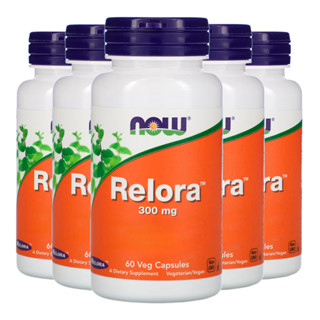 Kit 5x Relora Extracto 300mg Now Foods 60Veg Cápsulas Importado /Made in Usa em Oferta na Shopee