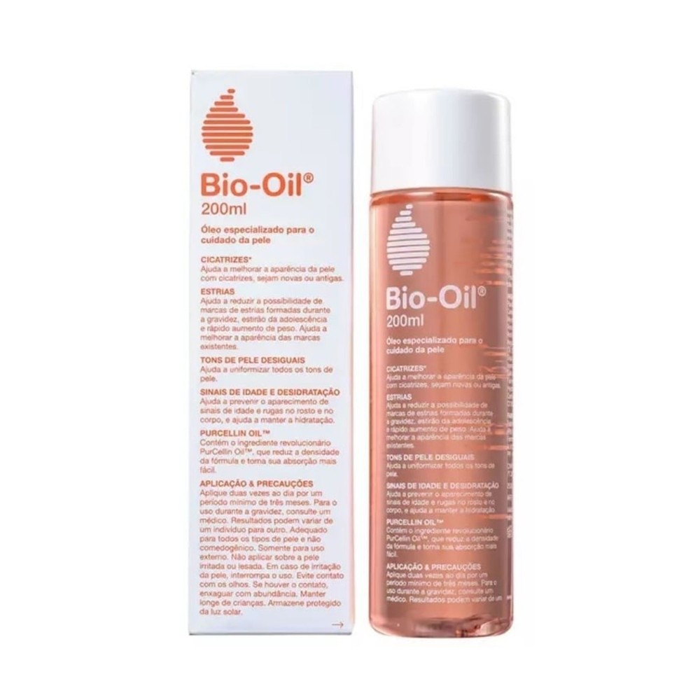 Oleo Corporal Bio-Oil 200ml em Oferta na Shopee