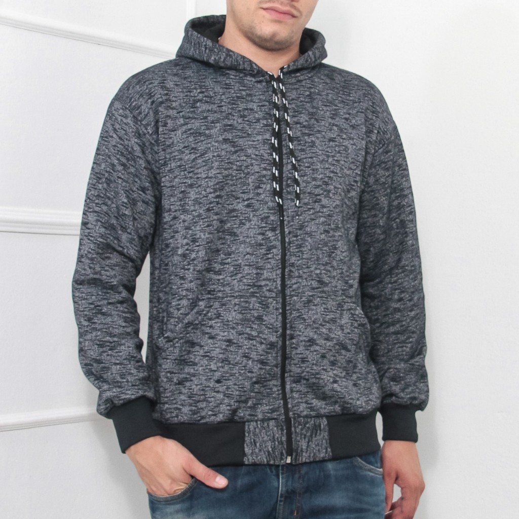 Moletom de Zíper Blusa de Frio Malibu Algodão Grosso Capuz Flanelado Promoção! em Oferta na Shopee