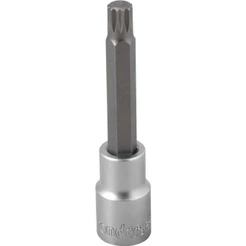 Soquete Multidentado Encaixe 1/2'' 10mm Longo CRV Vonder
