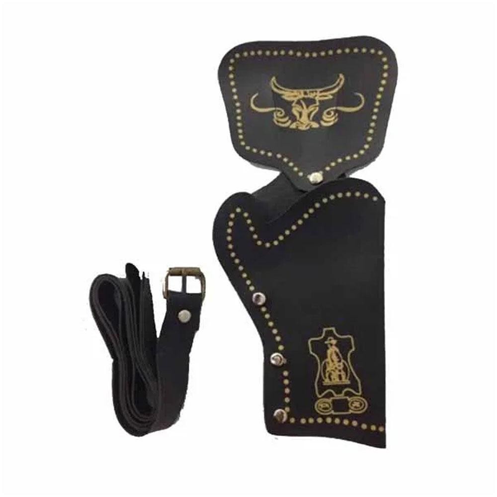 Cinto Coldre Cowboy Preto Fantasia Infantil YDH