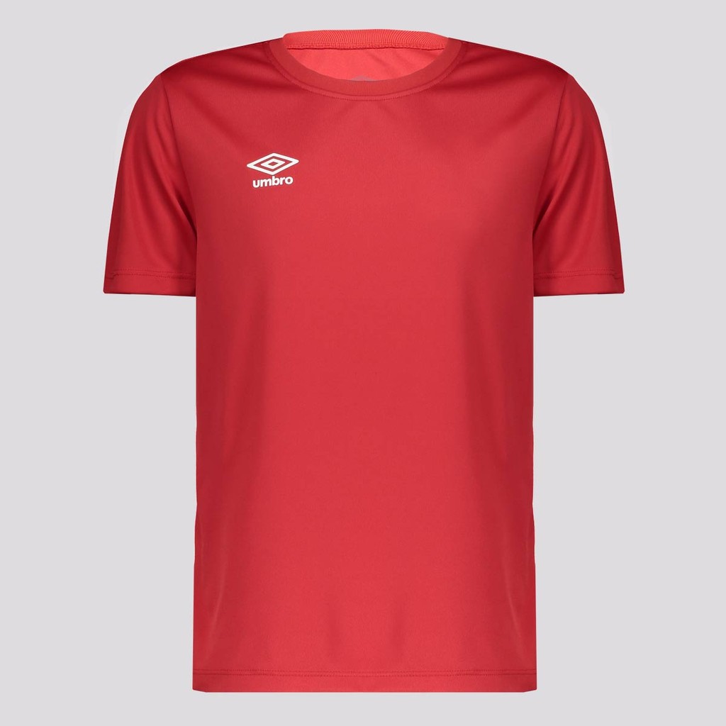 Camisa Umbro Legacy Juvenil Vermelha em Oferta na Shopee