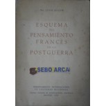 Esquema del Pensamiento Francés En La Postguerra autor Dr. Juan Roger