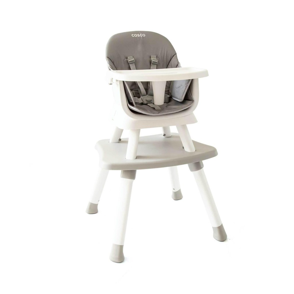 Cadeira de Refeição Convertty 8 em 1 - Cosco Kids Cinza em Oferta na Shopee