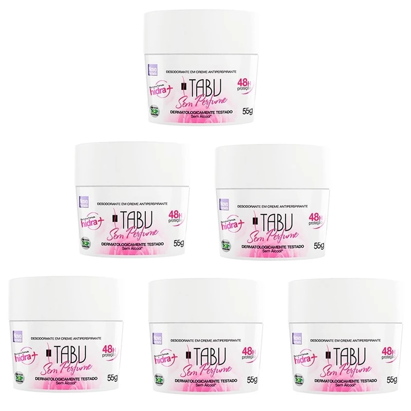 Desodorante Antitranspirante Tabu: 66% OFF! 🛒