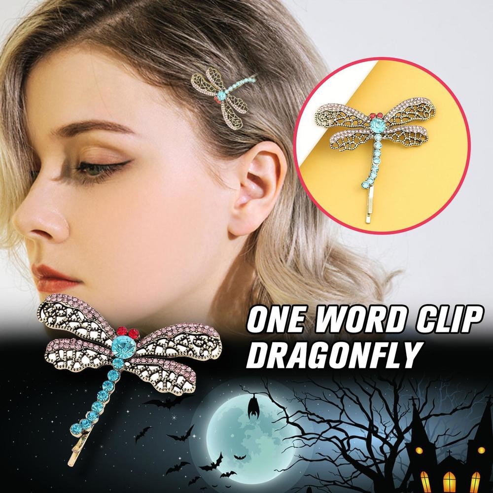 1PC Libélula Grampo De Cabelo Coraline Traje Halloween Cosplay Feminino Acessórios De