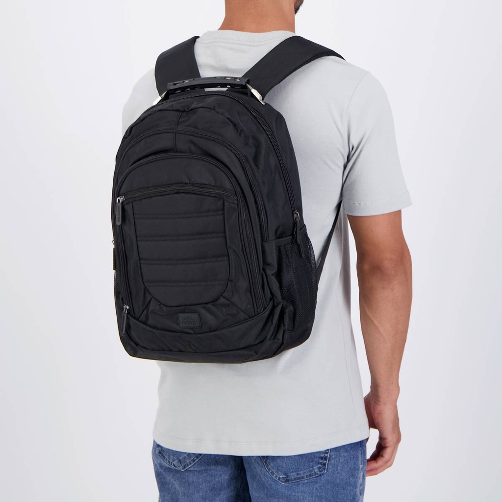 Mochila Olympikus Cabo de Aço Preta