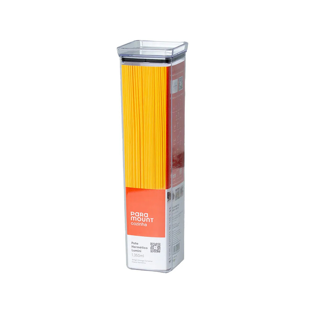 Pote Modular Armazenar Espaguete Macarrão Mantimentos 1350ml