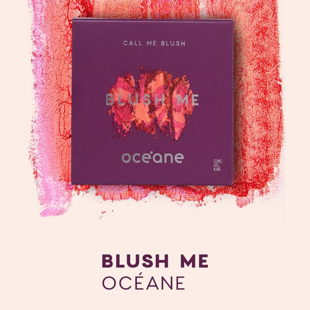 Blush Laranja - Blush Me Call Me Océane Purple 6,5g