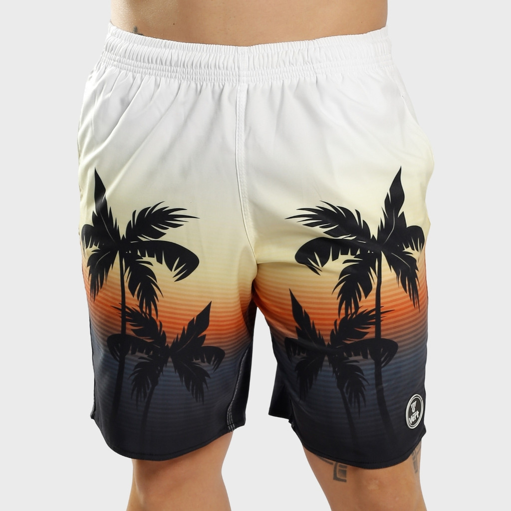 Bermuda Masculina Estampada Short Praia Verão Casual Premium