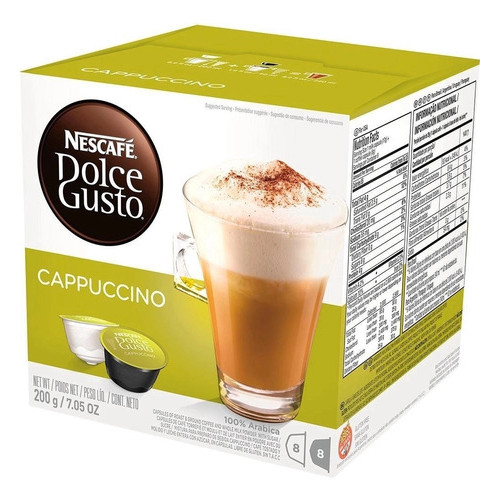 Cápsula Cappuccino Com 10 Unidades Dolce Gusto 200g - Food & Beverages