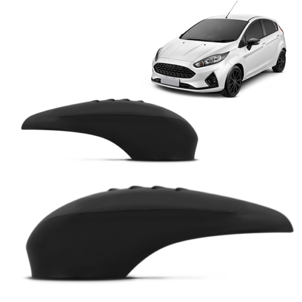 Capa Retrovisor New Fiesta 2013 2014 2015 2016 Peça Primer pronta para pintura em Oferta na Shopee