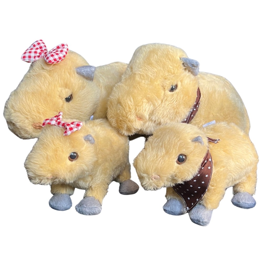 PELÚCIA CAPIVARA FOFA PEQUENA OU GRANDE 100% POLIÉSTER CORTEX BRINQUEDO CAPYBARA FILÓ MENINA MENINO em Oferta na Shopee