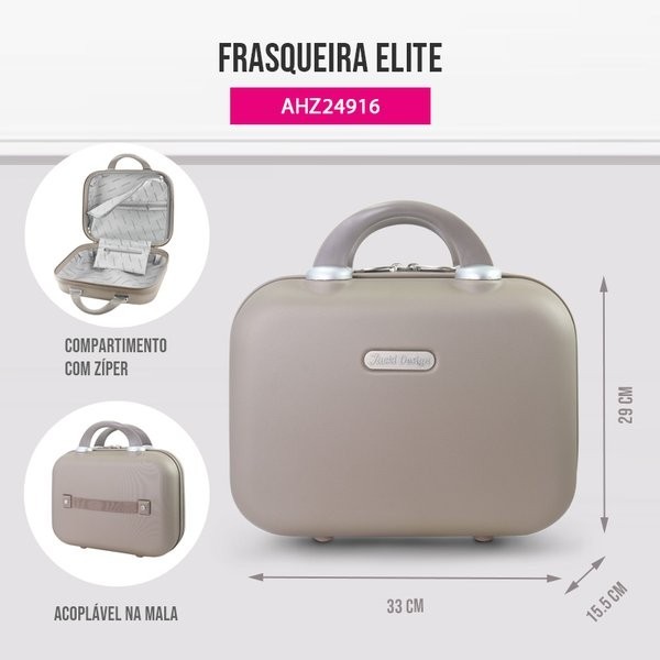 Kit Mala de Bordo, Frasqueira e Organizadores de Mala - Jacki Design · foto 2