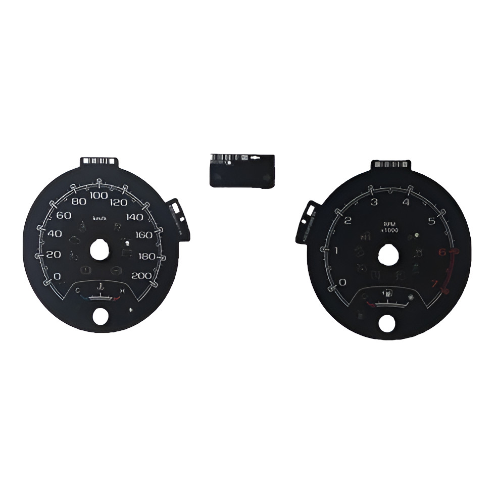 Acetato Translucido Painel De Instrumentos Gm S10 012 013 014 015 016 017