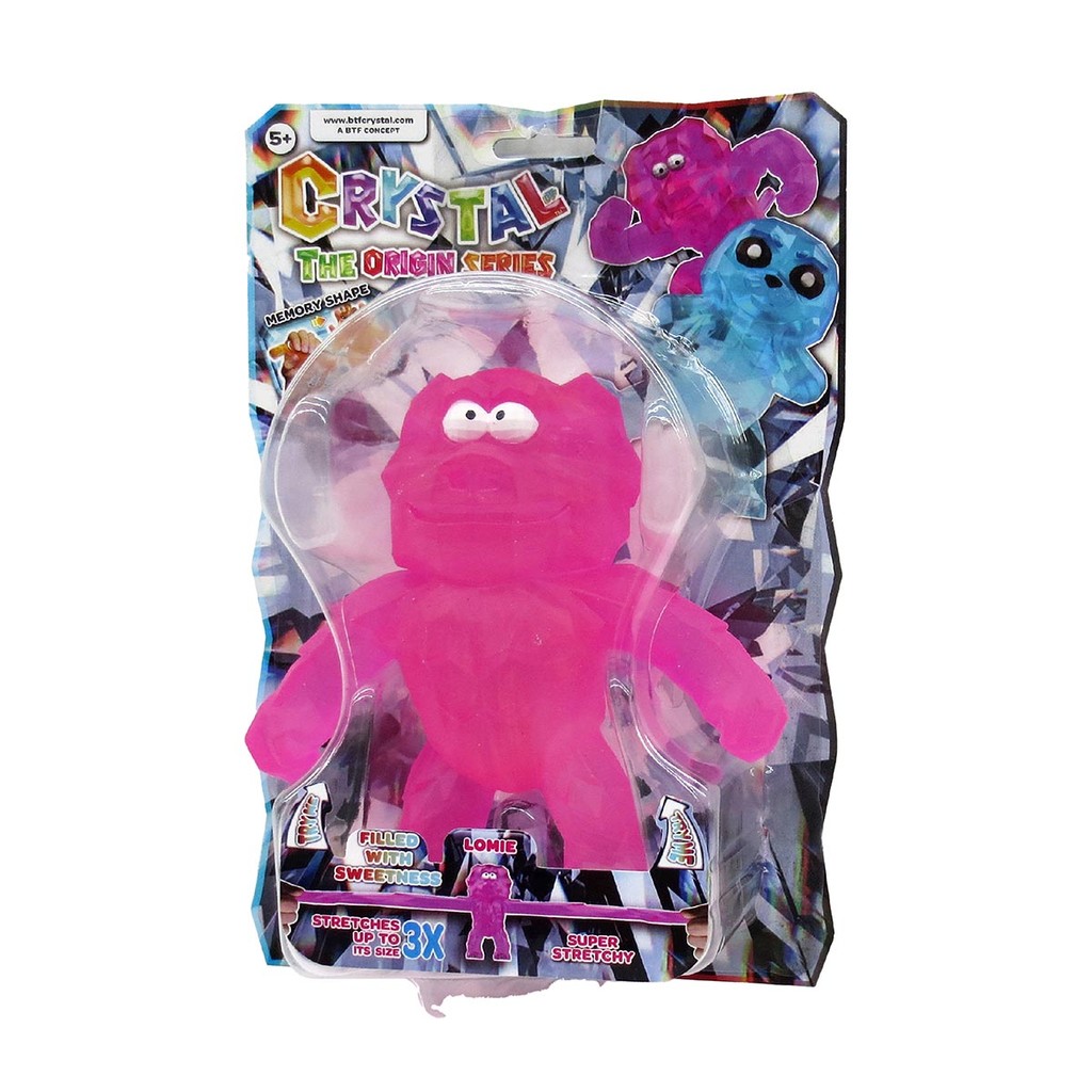 Stretchapalz Crystal - Boneco Lomie 12Cm Animal - Sunny em Oferta na Shopee