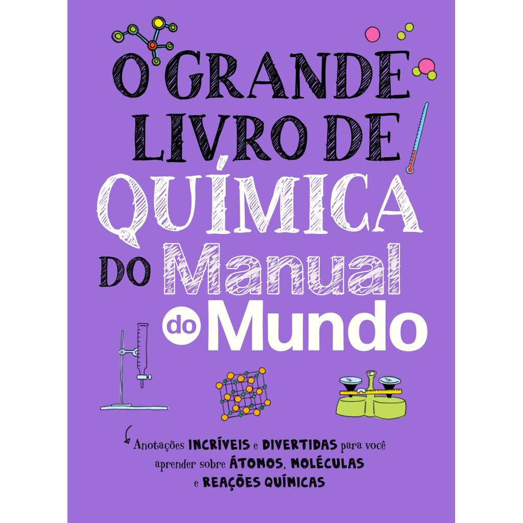 O Grande Livro de Química do Manual do Mundo livros PKS brasilia