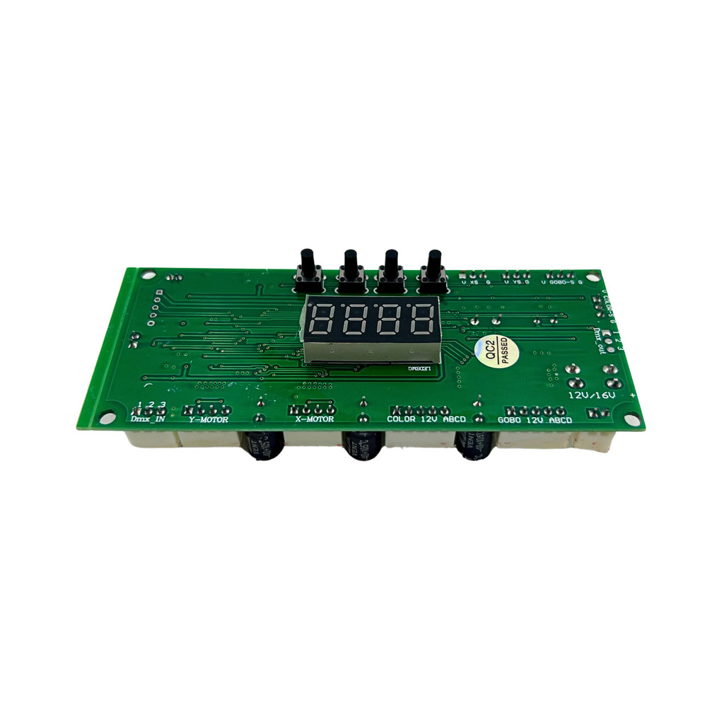 DISPLAY PLACA MÃE PARA MINI MOVING LED SPOT 60W BRIWAX BX-345 - ST S604