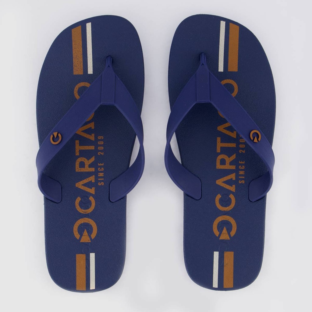 Chinelo Cartago Atlanta AD Azul Marinho - Men Shoes
