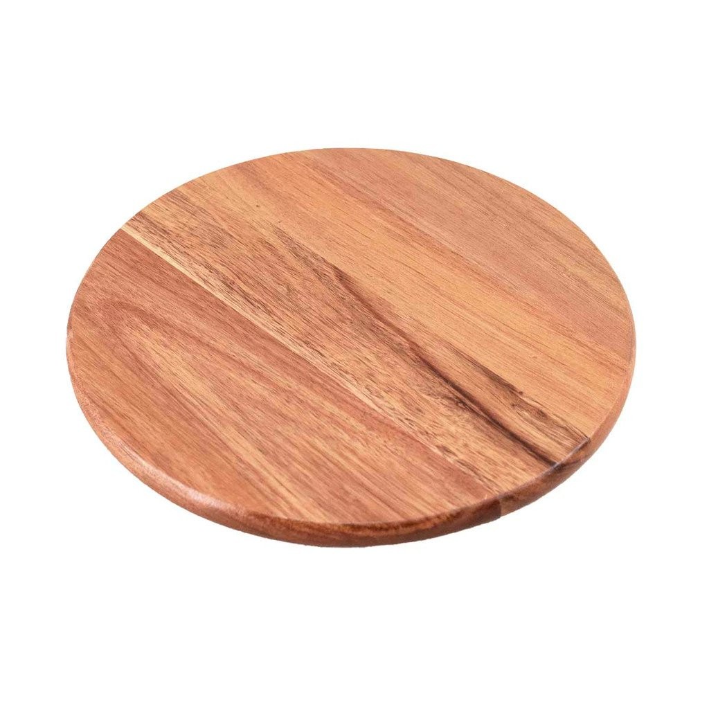 Tábua com Base Giratória de Acácia 25cm Oikos