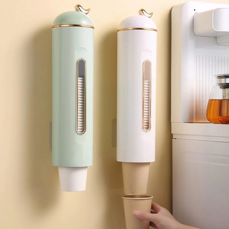 Suporte Adesivo Para Copos Descartáveis Dispenser Plástico em Oferta na Shopee