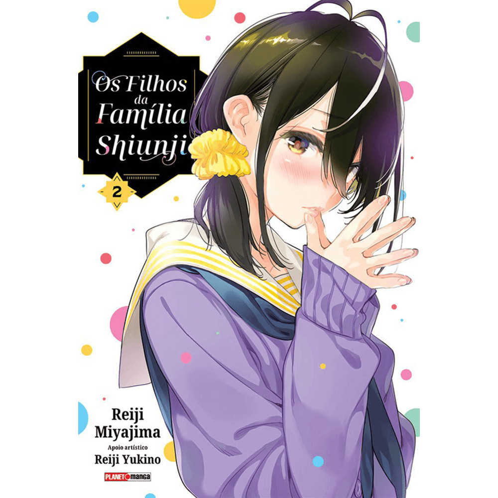 Capa do livro Mangá - Os Filhos Da Família Shiunji 02 - Editora Panini