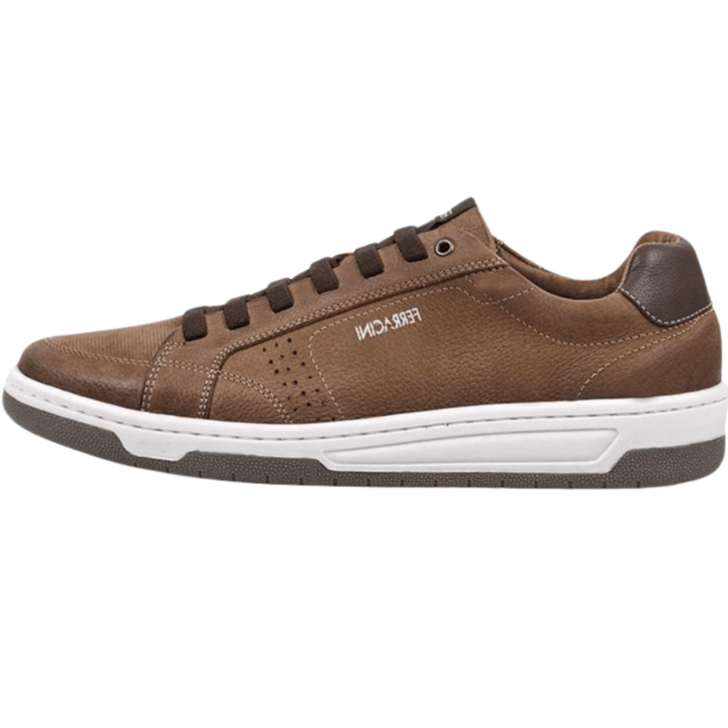 Sapatênis masculino Ferracini Vox 8055-617D Caramelo