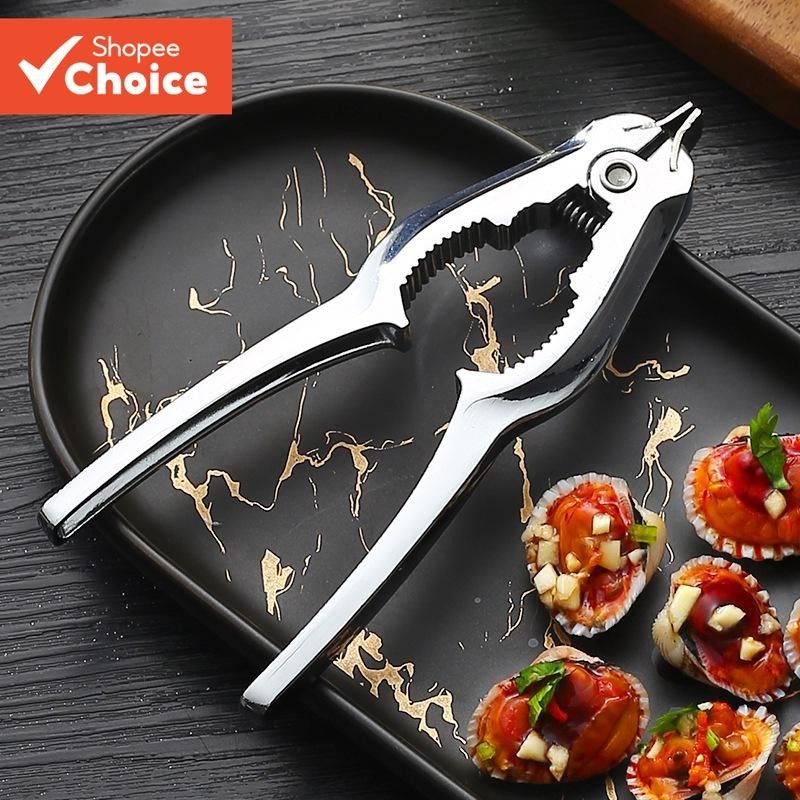 Alicate Cockle Shucker Braçadeira De Caranguejo Abridor De Concha Para Preparação De Frutos Do Mar De Cozinha 1 Peça