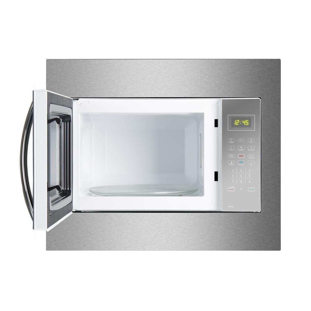 Detalhes do Micro-ondas de Embutir Philco 37 Litros Limpa Fácil 1400W Espelhado Branco PMB37EB 220V