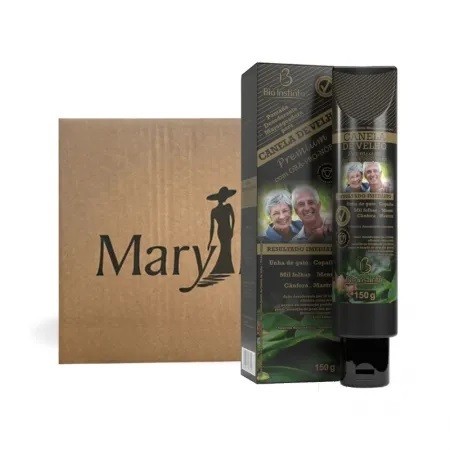 Kit 12 Pomada Canela De Velho Premium Com Ora-pro-nóbis 150g Bio Instinto