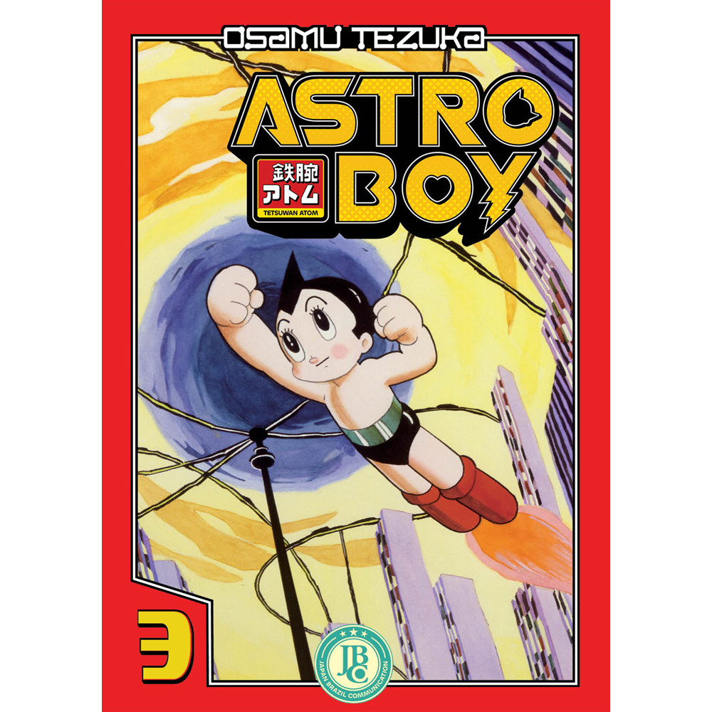 Capa do livro Mangá - Astro Boy BIG Vol. 03 - por Osamu Tezuka - Editora JBC