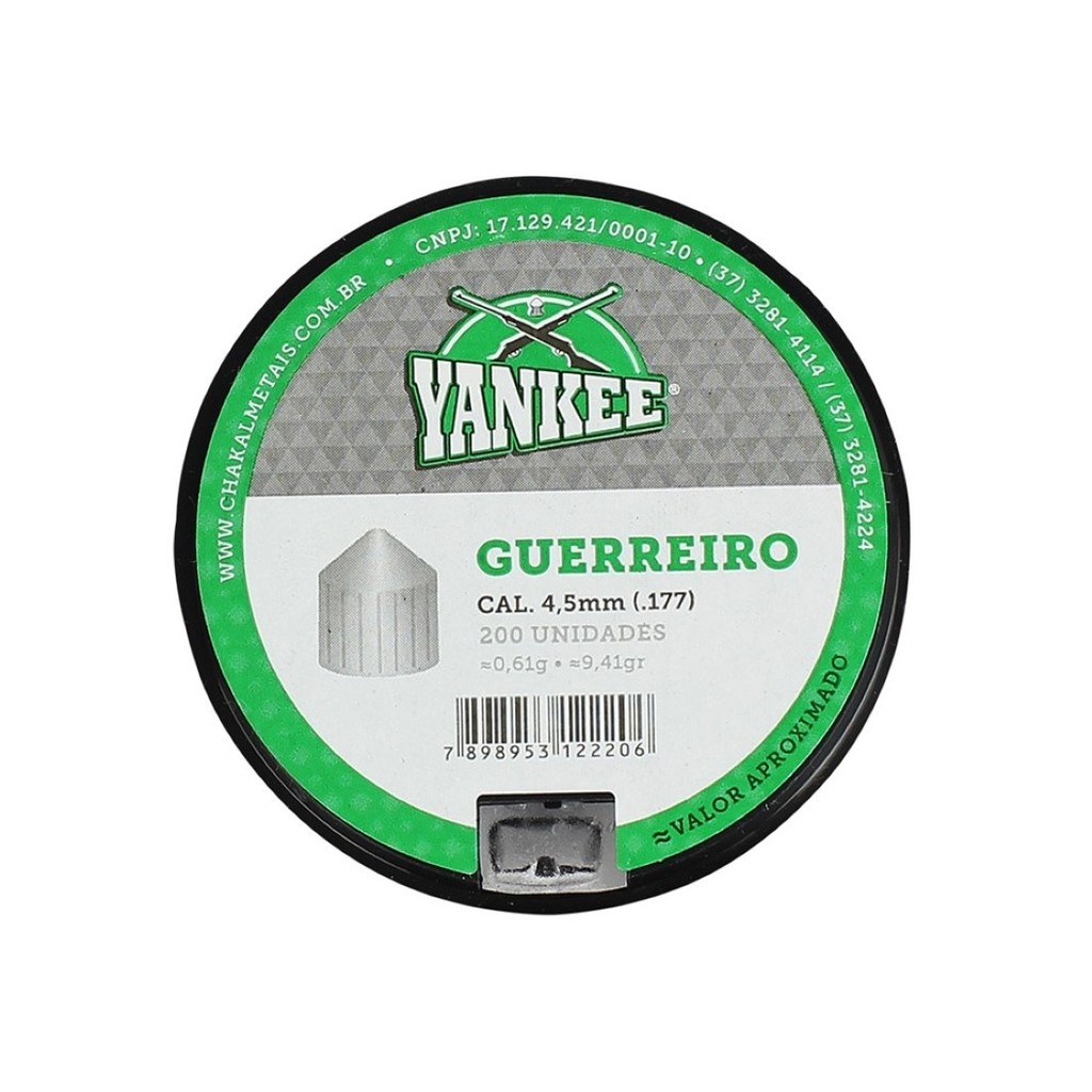 CHUMBINHO YANKEE GUERREIRO 4.5 em Oferta na Shopee