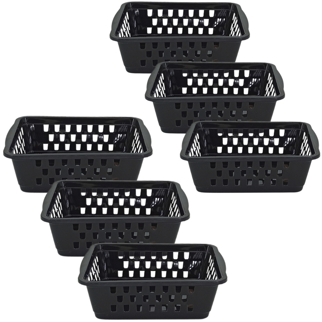 Jogo com 24 Cestas Organizadoras para Banheiro