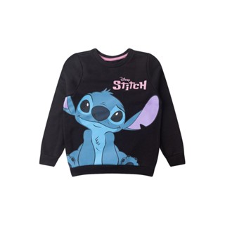 Casaco Moletom Infantil Feminino Stitch Preto em Oferta na Shopee