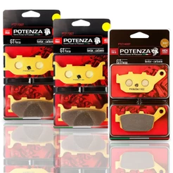 Kit Pastilhas de Freio Xj6 2009-2012 Potenza Gt Forza (Metálica)