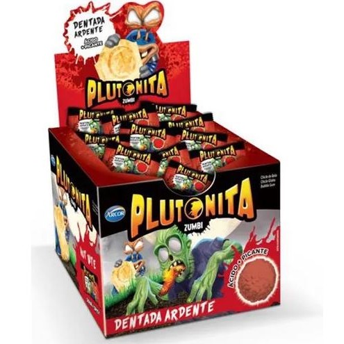 Chiclete Plutonita Dentada Ardente Arcor 180g