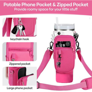 Capa Térmica Para Copos De 40 oz De 1180ml De Grande Capacidade Com Alça E Bolsa De Armaz…