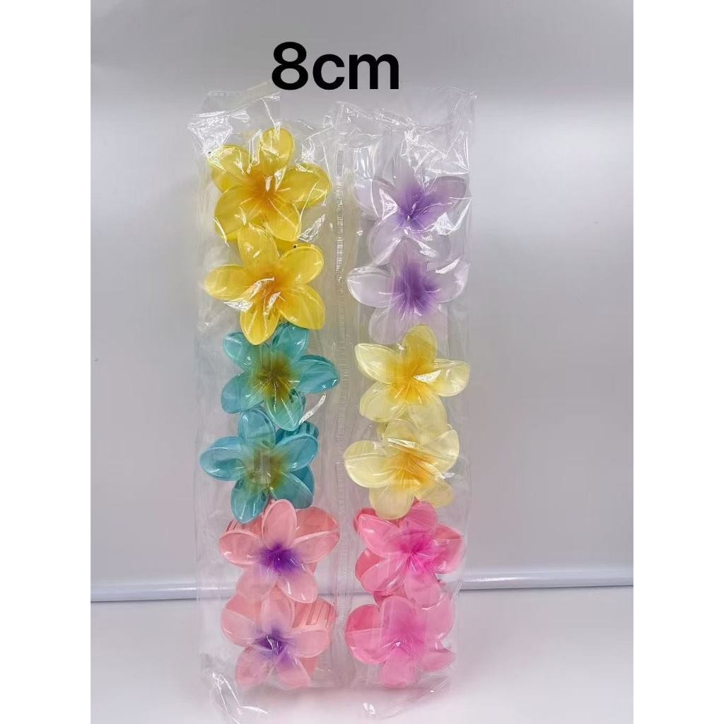 Kits Ate 12 Peças Grampos piranha De Cabelo Flor De Feriado De Praia Barrettes em Oferta na Shopee