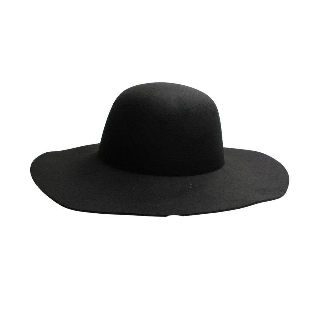 CHAPÉU DE POMBA GIRA PRETO LISO UNIDADE