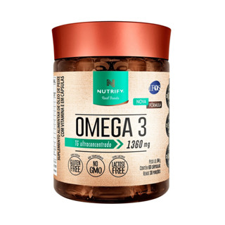 Ômega 3 Pote Com 60 Cápsulas Nutrify em Oferta na Shopee